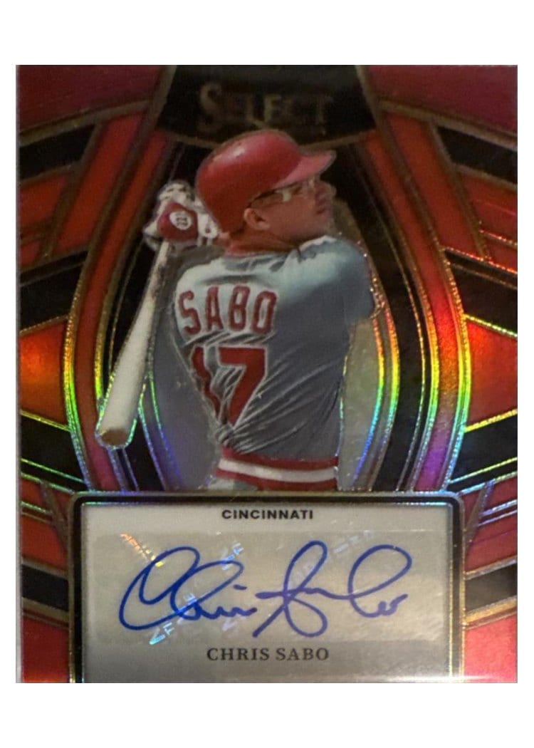 2024 Panini Select Signature Selections Chris Sabo #SS-CS card