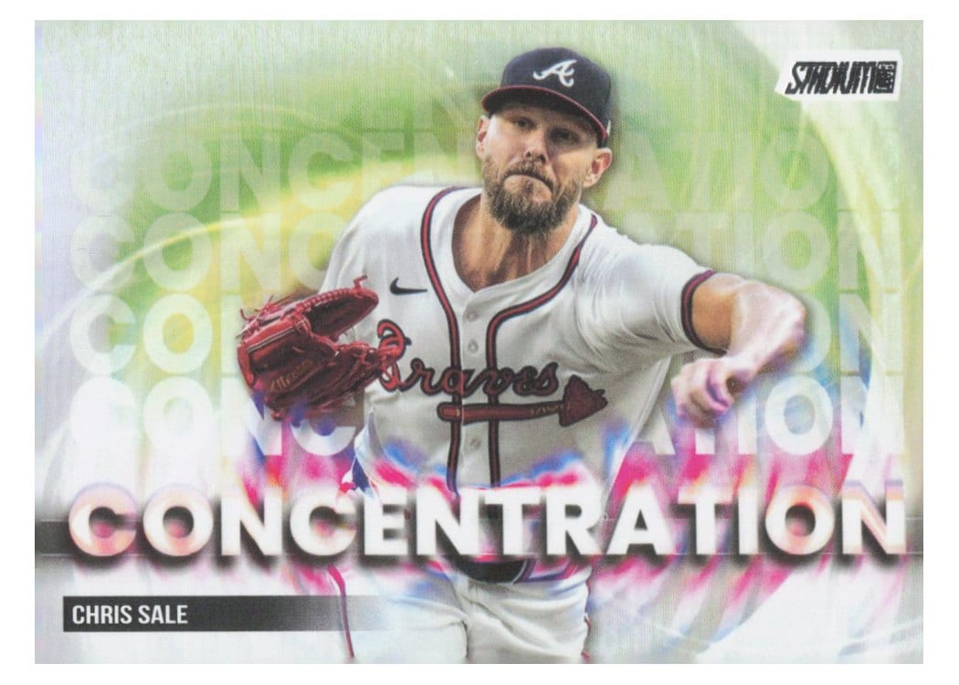 2025 Stadium Club Concentration Chris Sale #C-5 card