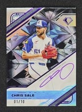 2025 Topps Diamond Icons White PolychromatINK Autographs Chris Sale #WPA-CSA