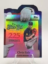 2025 Topps Holiday Making the Nice List Chris Sale #MNL-12