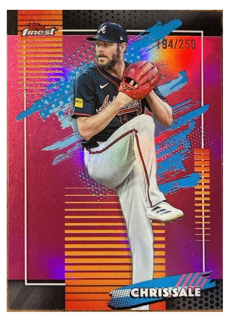 2026 Topps Finest Chris Sale #137 card