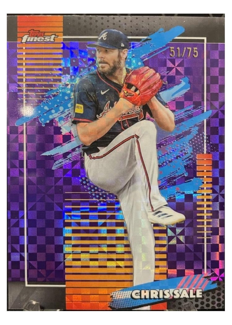 2026 Topps Finest Chris Sale #137 card