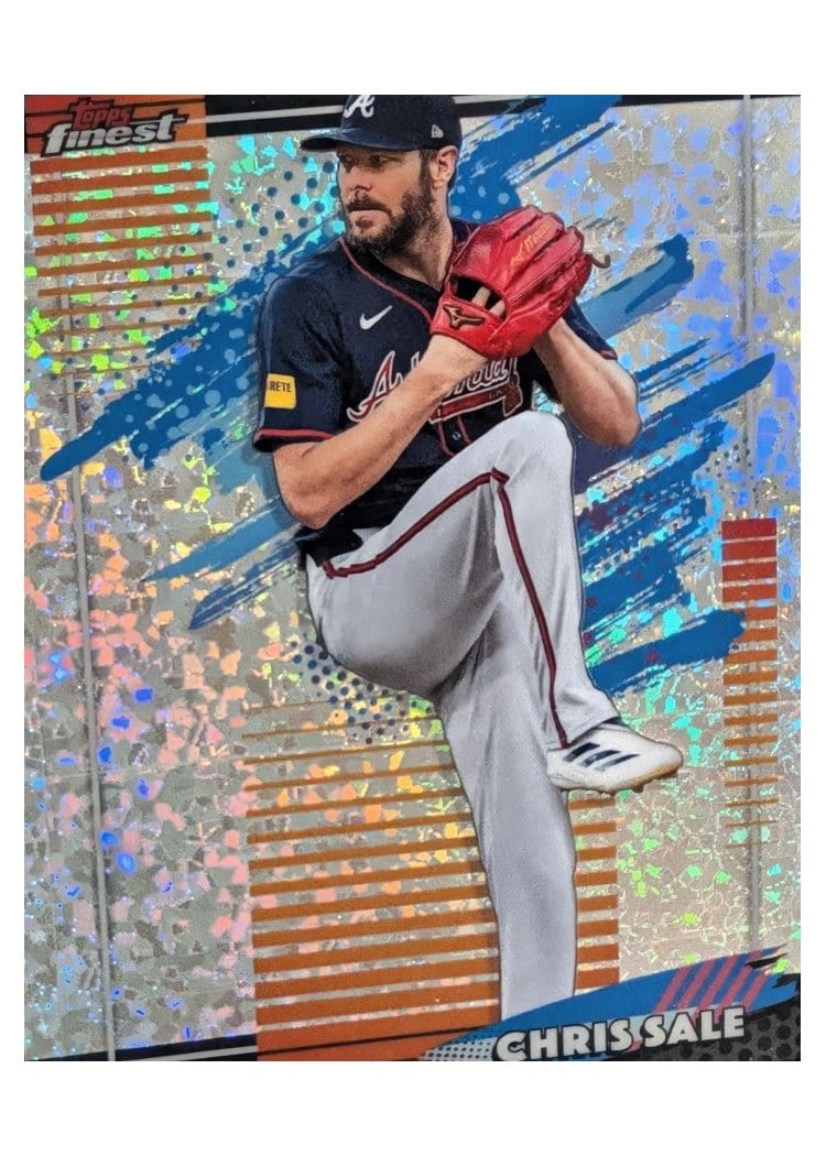 2026 Topps Finest Chris Sale Mini Diamond Refractor #137 card