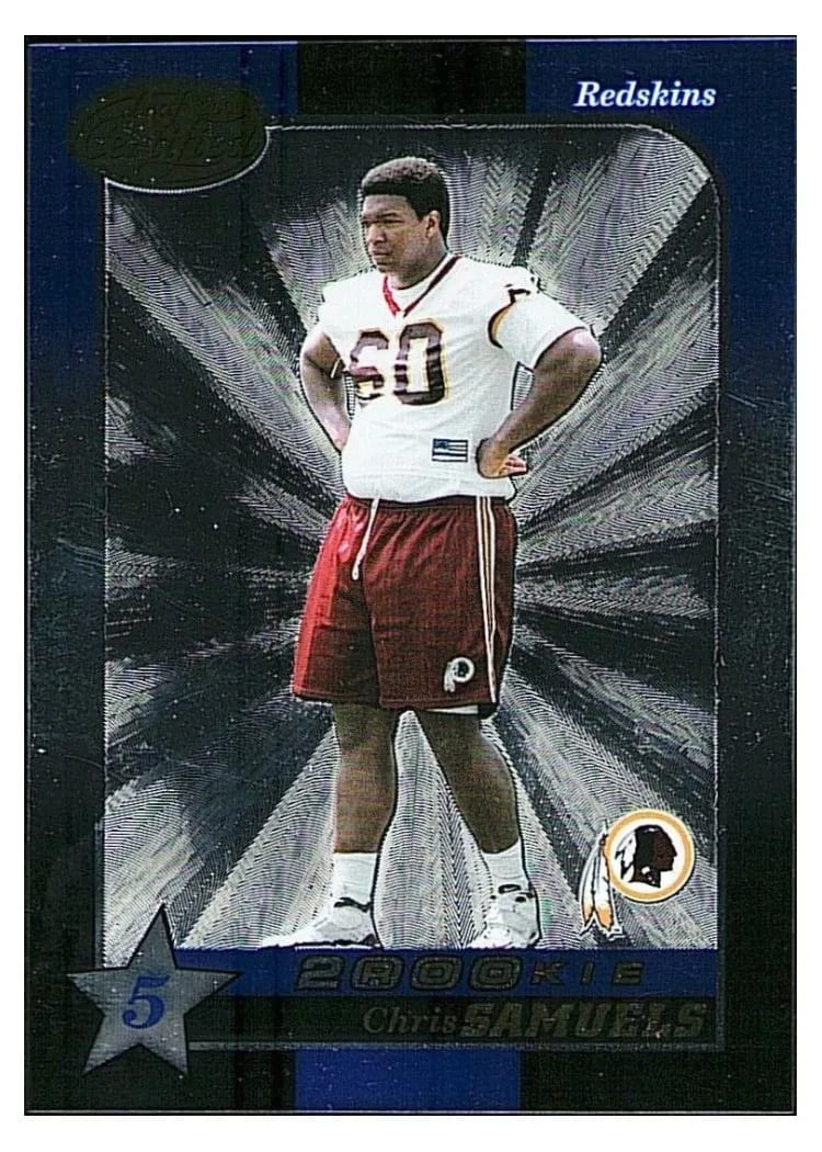2000 Leaf Certified Chris Samuels #250 card