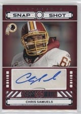 2024 Panini Photogenic Snapshots Autographs Chris Samuels #SSA-CSA card