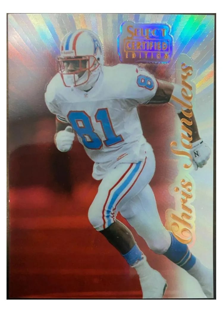 1996 Select Certified Chris Sanders #32 card