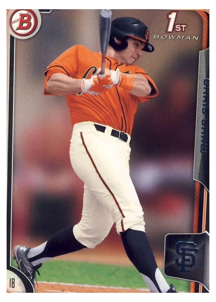 2015 Bowman Draft Chris Shaw #37 card