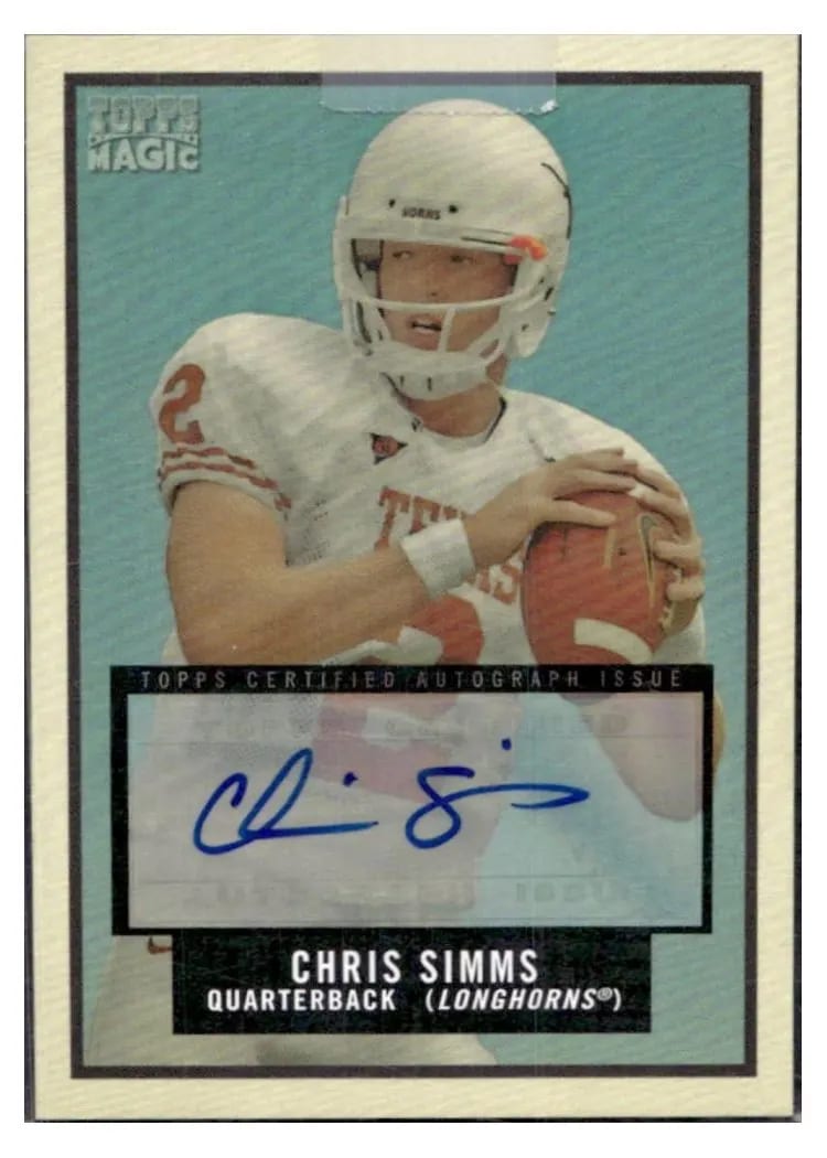 2009 Topps Magic Chris Simms Autograph #46