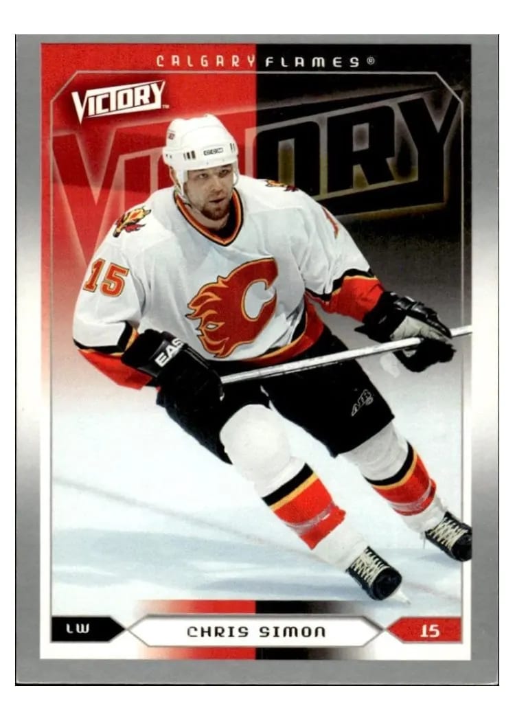 2005 Upper Deck Victory Chris Simon #31 card