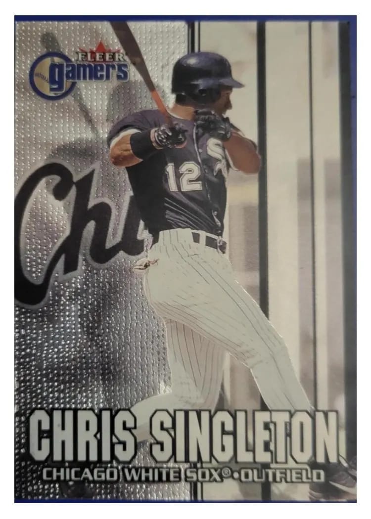 2000 Fleer Gamers Chris Singleton #7 card