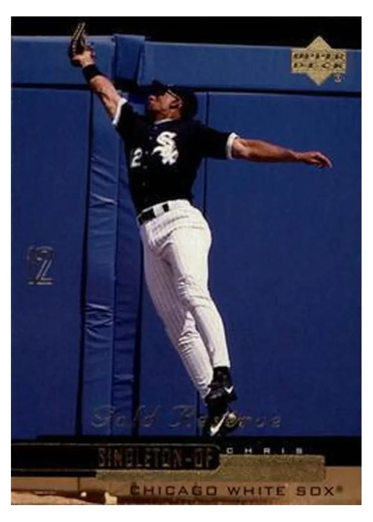 2000 Upper Deck Gold Reserve Chris Singleton #112 card