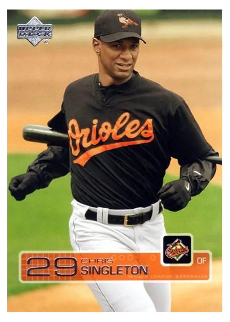 2003 Upper Deck Chris Singleton #77 card