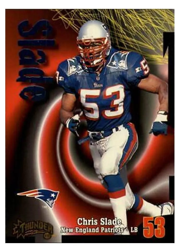 1998 Skybox Thunder Chris Slade #43 card