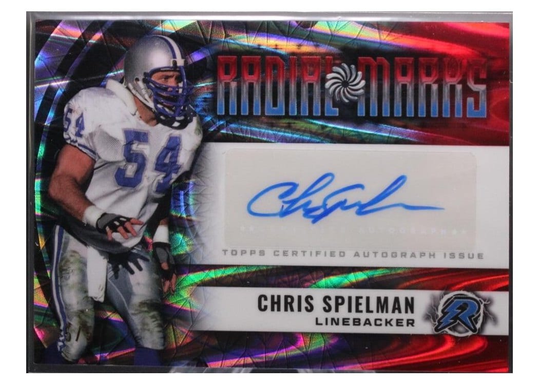 2024 Topps Resurgence Radial Marks Chris Spielman #RM-CS card