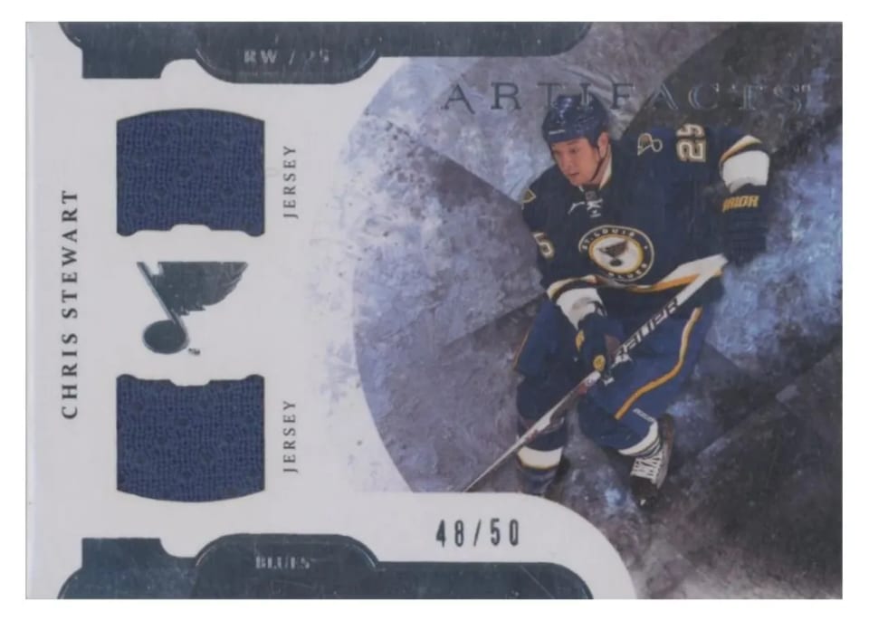 2011 Upper Deck Artifacts Chris Stewart #25 card