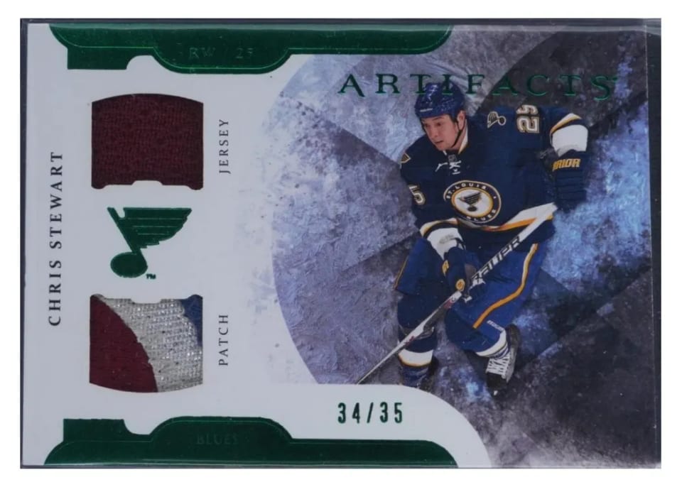 2011 Upper Deck Artifacts Chris Stewart #25 card