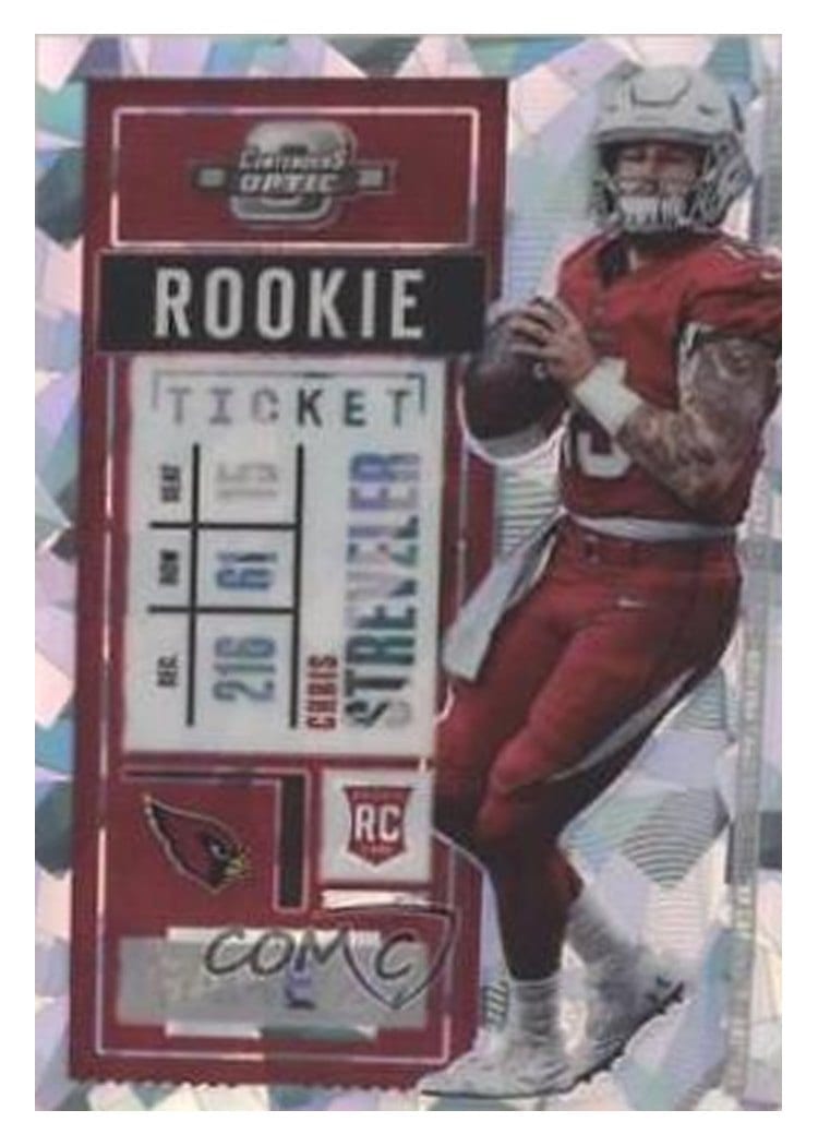 2020 Panini Contenders Optic Base Set Chris Streveler #100 card