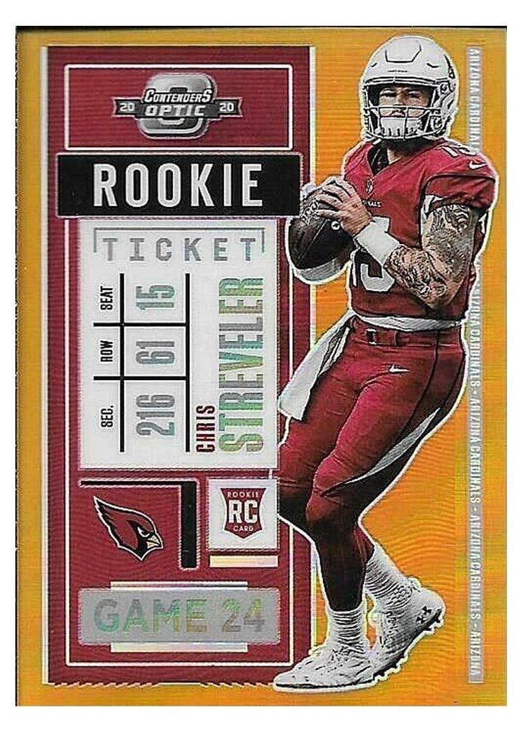 2020 Panini Contenders Optic Base Set Chris Streveler #100 card