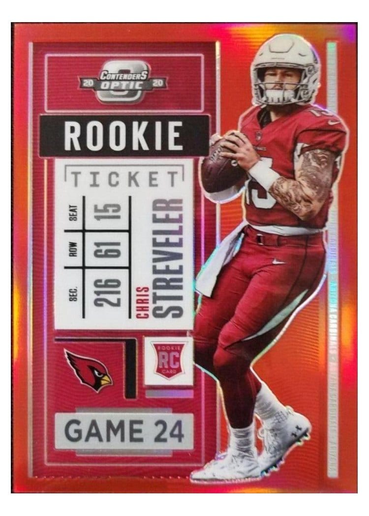 2020 Panini Contenders Optic Base Set Chris Streveler #100 card