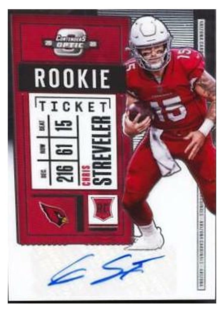 2020 Panini Contenders Optic Base Set Chris Streveler #205 card