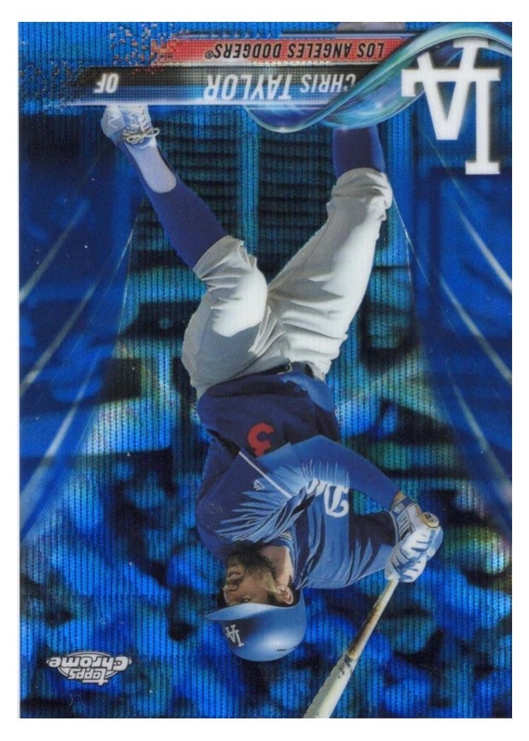 2018 Topps Chrome Base Set Chris Taylor #83 card