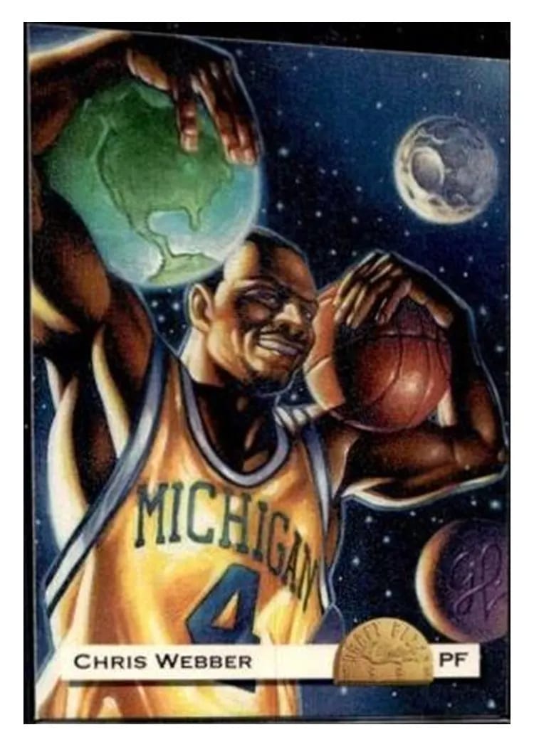 1993 Classic Draft Picks Chris Webber #SS1 card