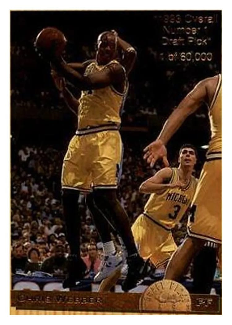 1993 Classic Chris Webber #PF card