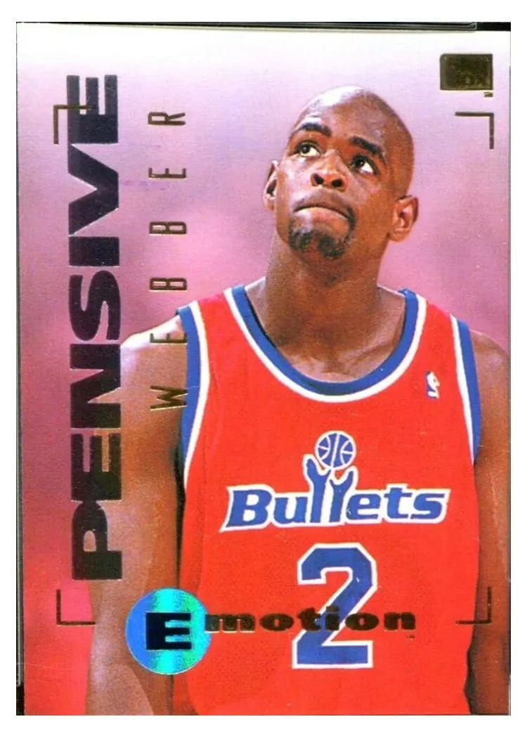 1994 E Motion Chris Webber #99 card