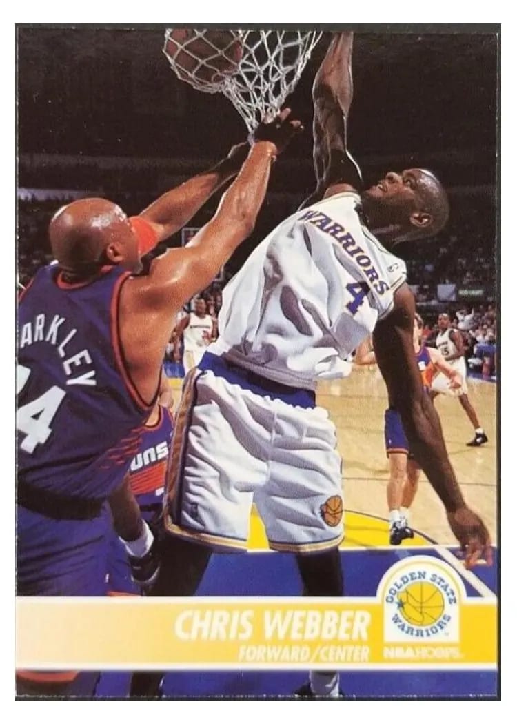 1994 Hoops Chris Webber #71 card