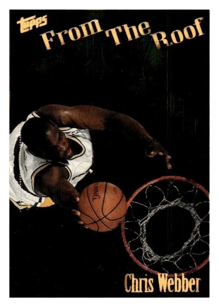 1994 Topps Chris Webber #48 card