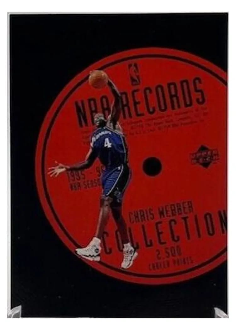 1997 Upper Deck Records Collection Chris Webber #RC29 card