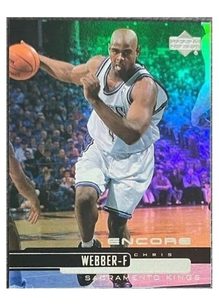 1999 Upper Deck Encore Chris Webber #70 card