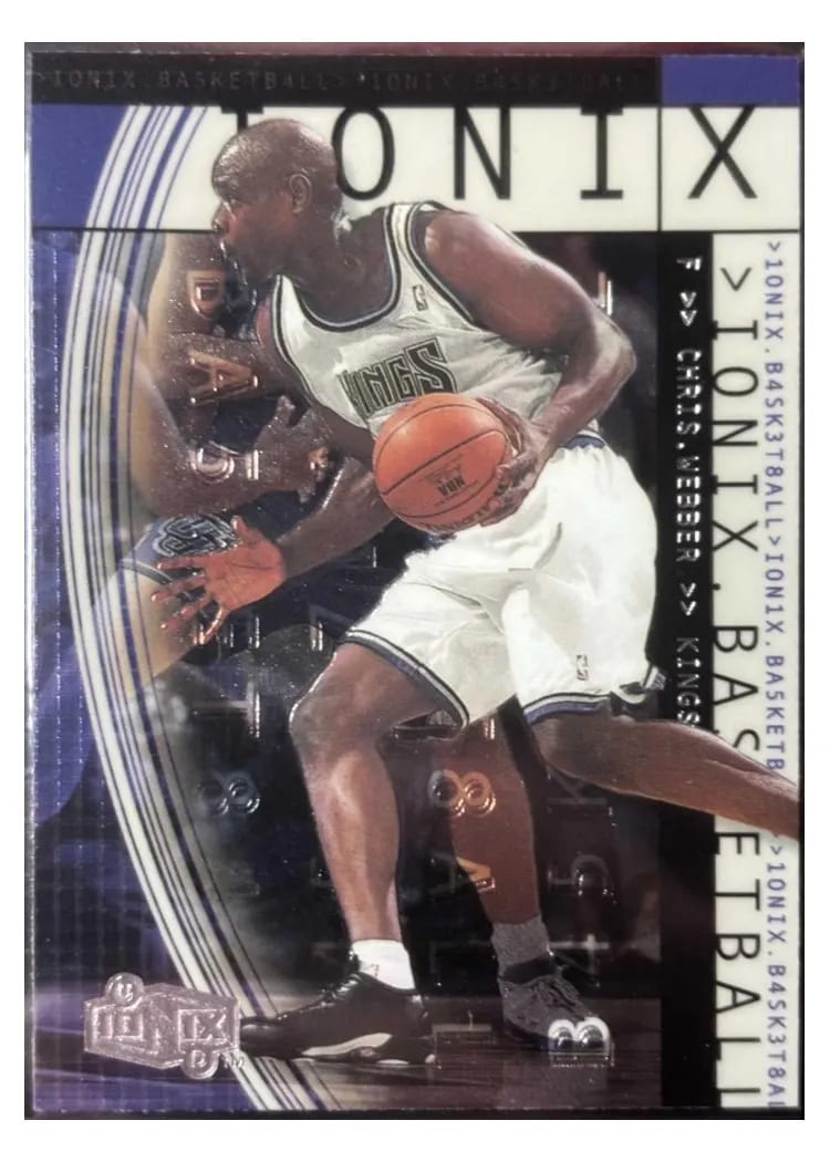 1999 Upper Deck Ionix Chris Webber #48 card