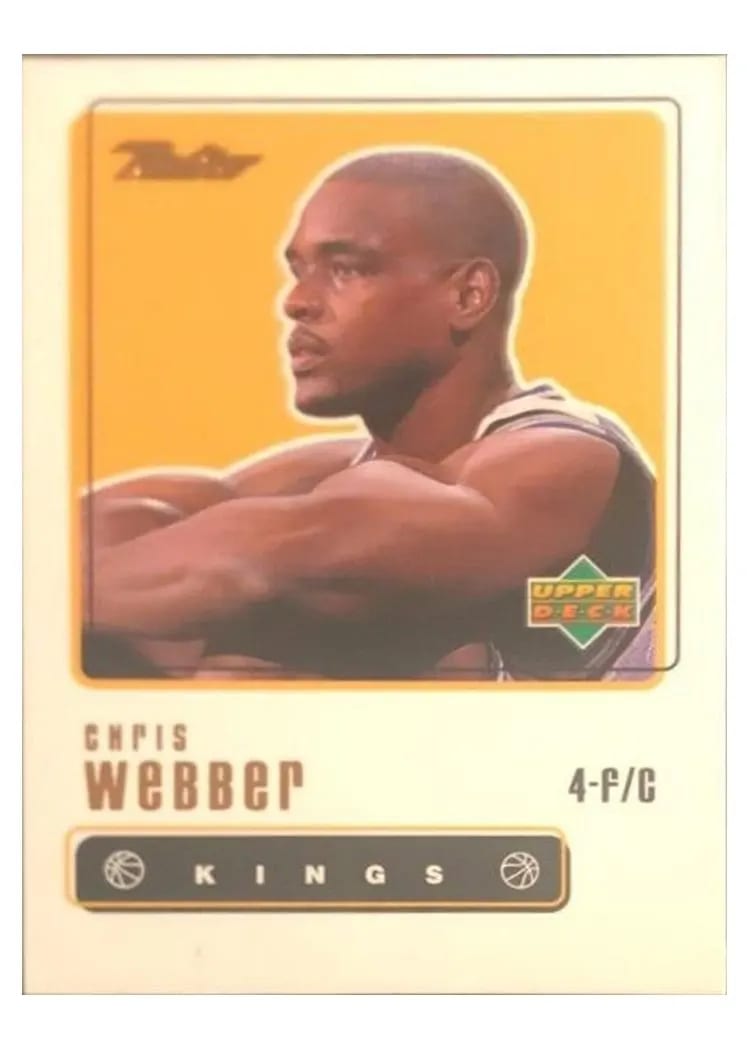 1999 Upper Deck Retro Chris Webber #4 card