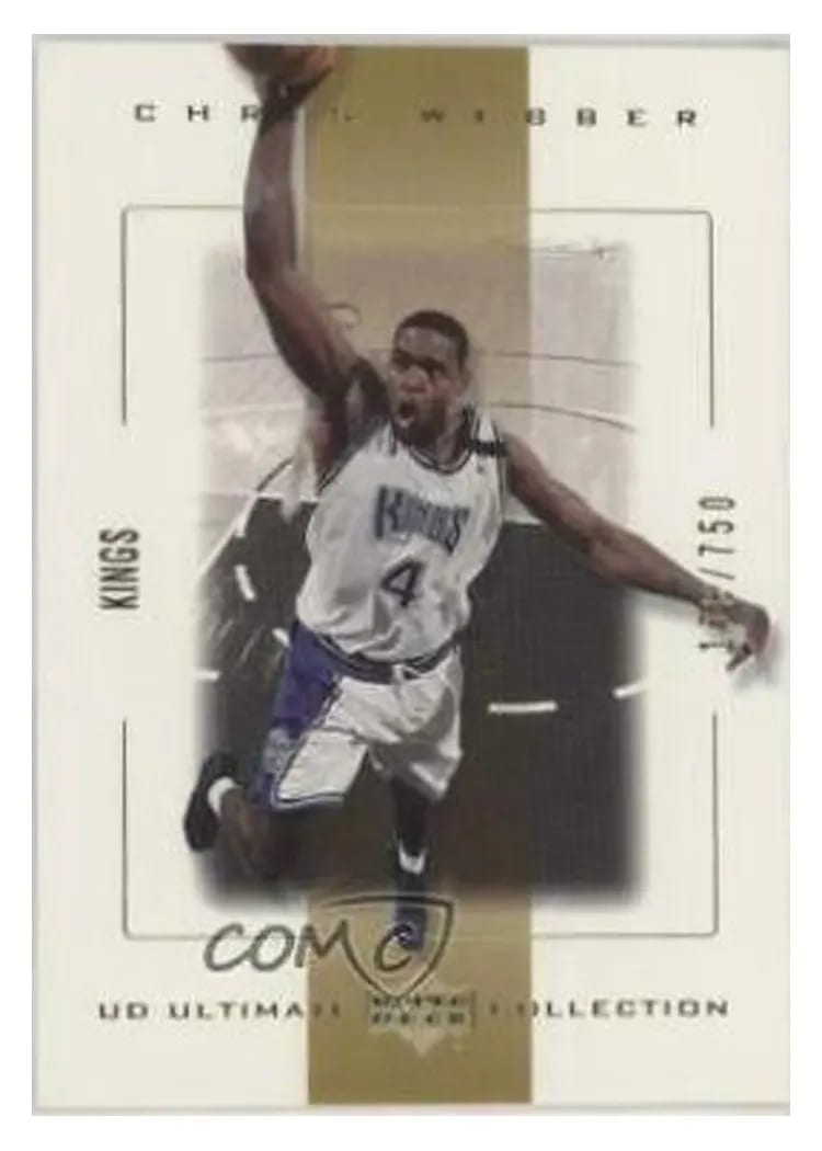 2000 Ultimate Collection Chris Webber #47 card