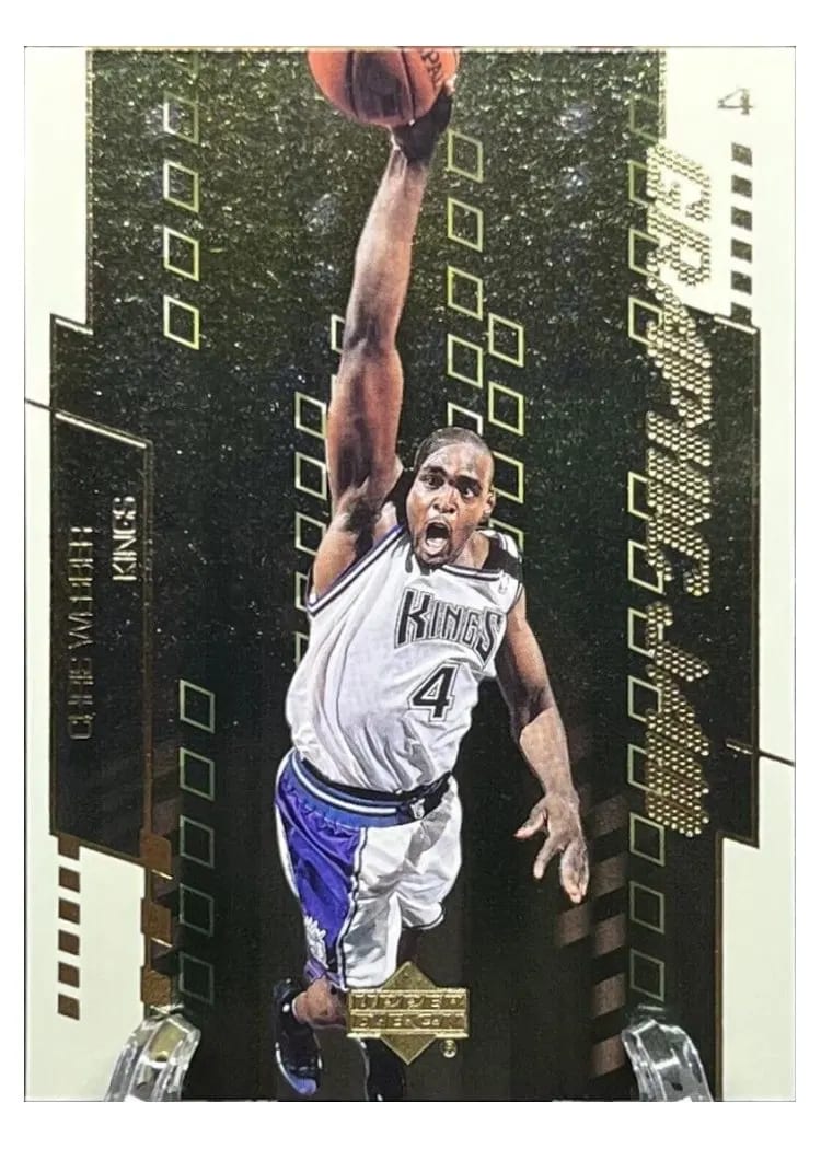 2000 Upper Deck Graphic Jam Chris Webber #G3 card