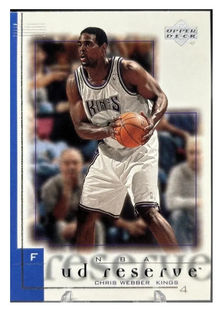 2000 Upper Deck Reserve Chris Webber #70 card