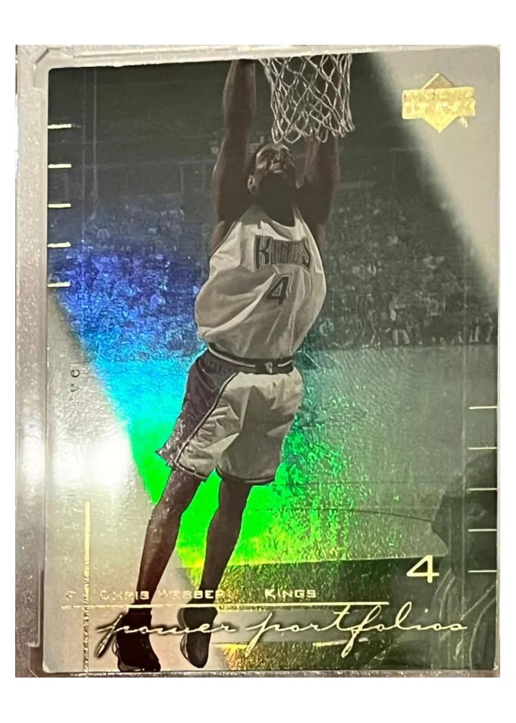 2000 Upper Deck Reserve Chris Webber Gold #PW2 card