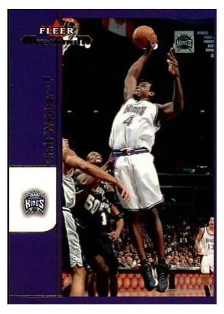 2001 Fleer Maximum chris webber #5 card