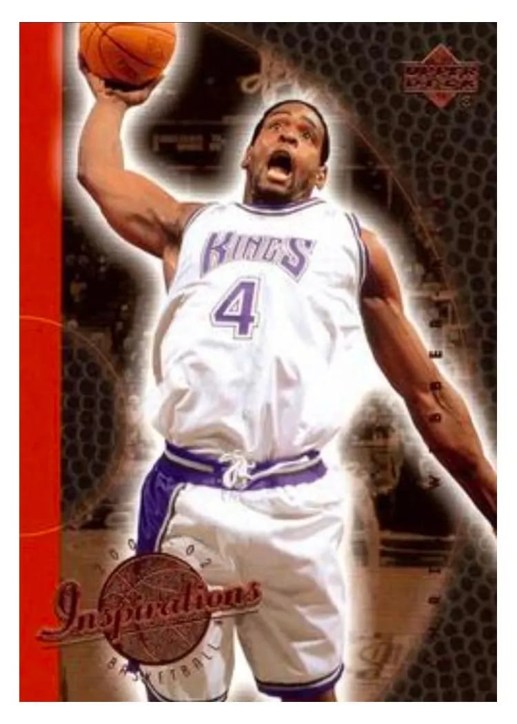 2001 Upper Deck Inspirations Chris Webber #73 card