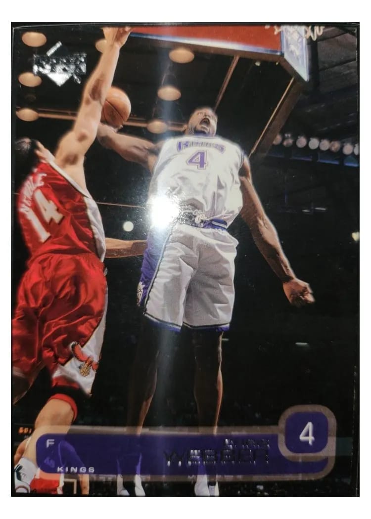 2002 Upper Deck Chris Webber #143 card