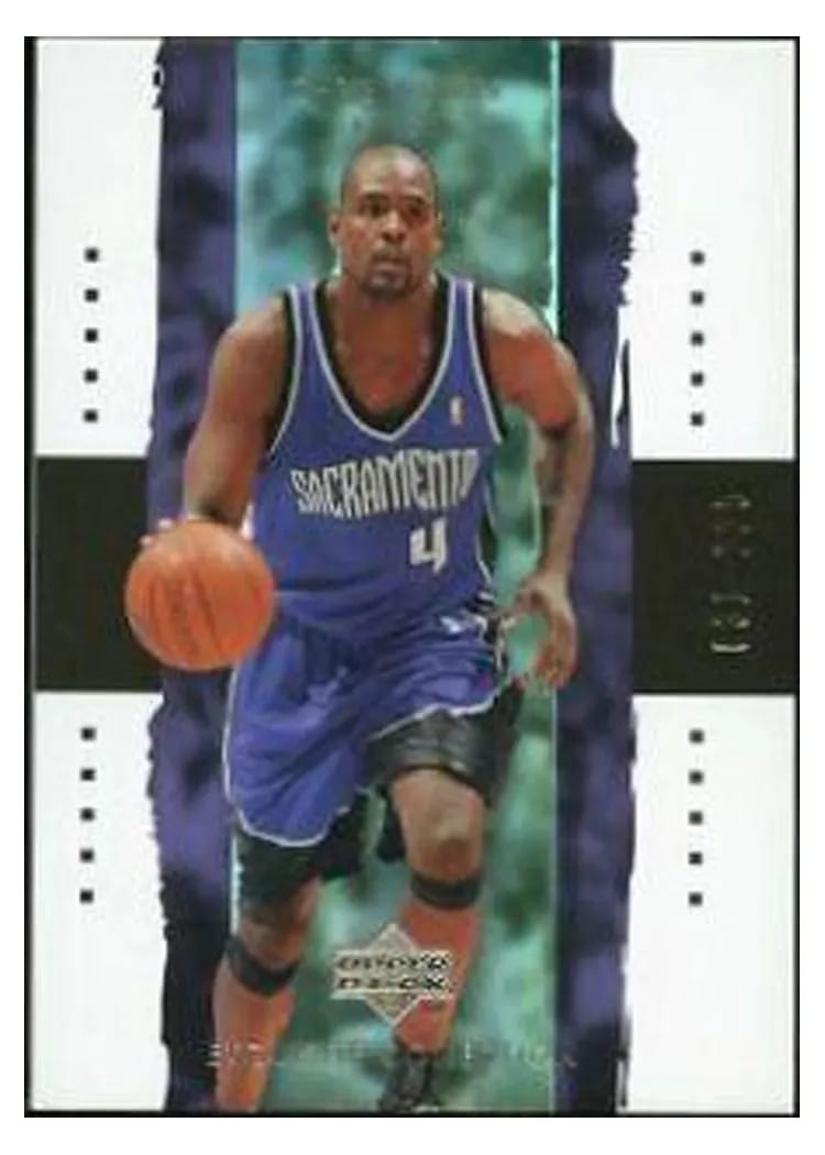 2003 UD Exquisite Collection Chris Webber #34 card