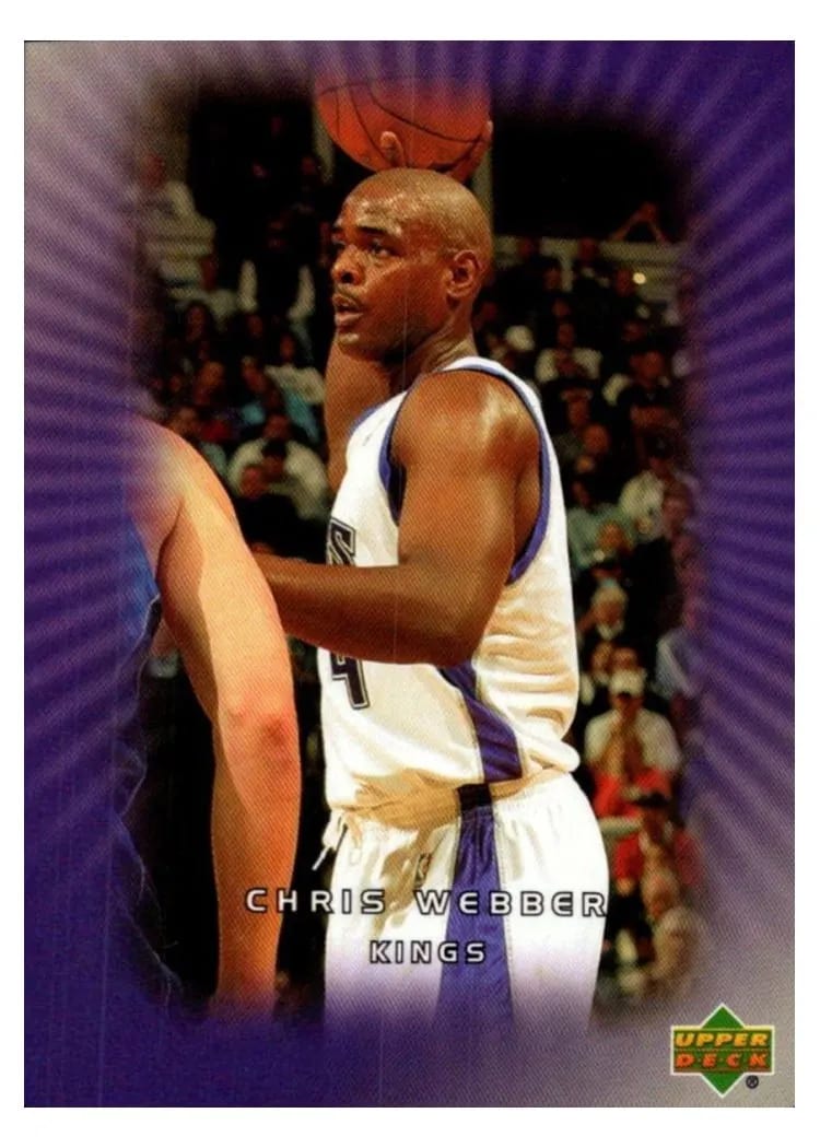 2003 Upper Deck Victory Chris Webber #80 card