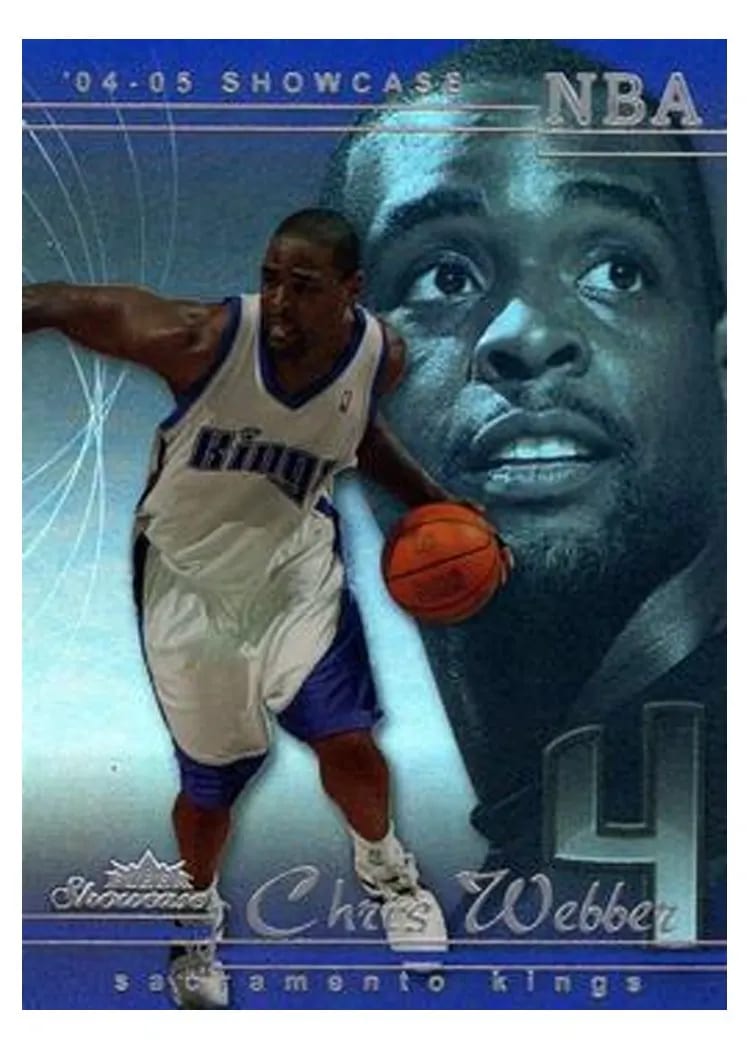 2004 Fleer Showcase Chris Webber #10 card