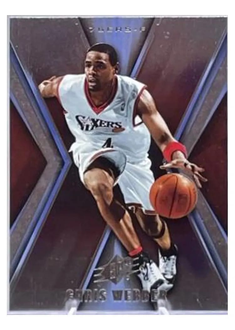 2005 Spx Chris Webber #67 card