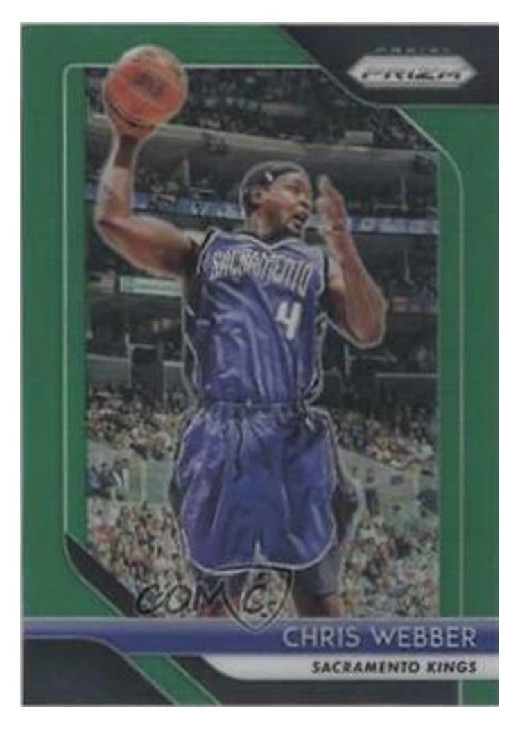 2018-19 Panini Prizm Base Set Chris Webber #165 card