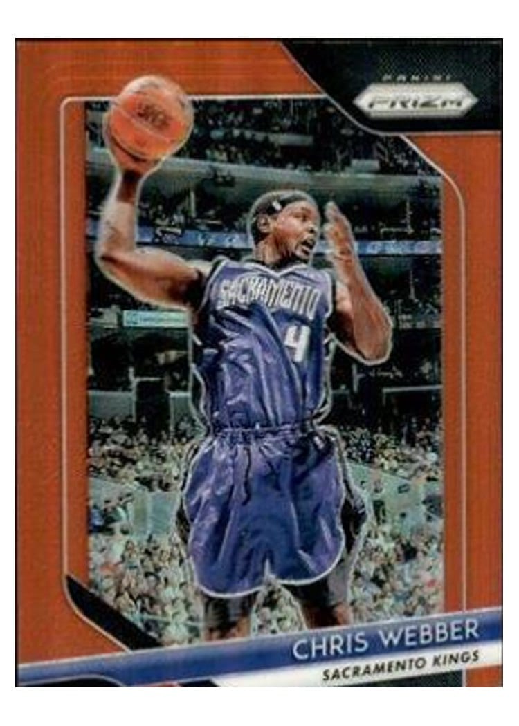2018-19 Panini Prizm Base Set Chris Webber #165 card