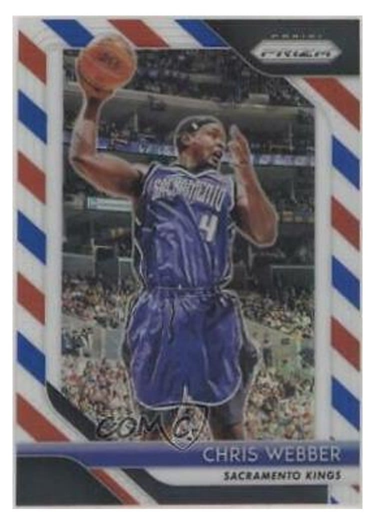 2018-19 Panini Prizm Base Set Chris Webber #165 card