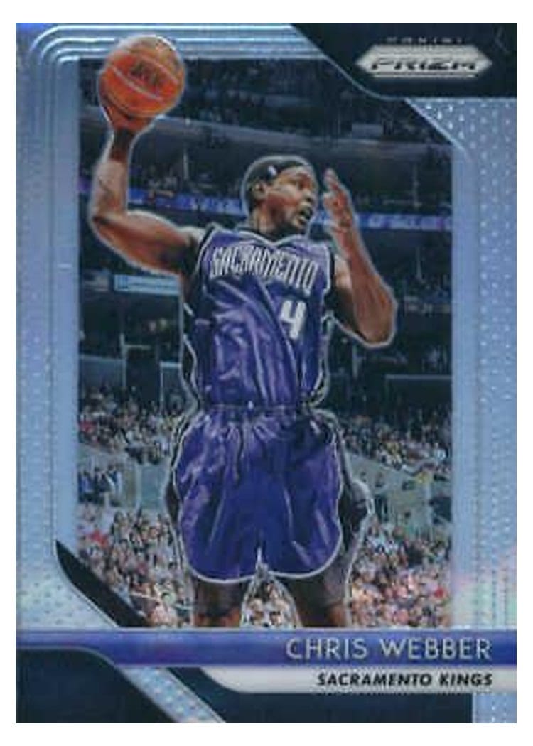 2018-19 Panini Prizm Base Set Chris Webber #165 card