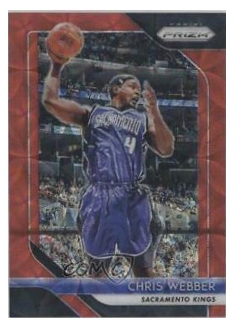 2018-19 Panini Prizm Base Set Chris Webber #165 card
